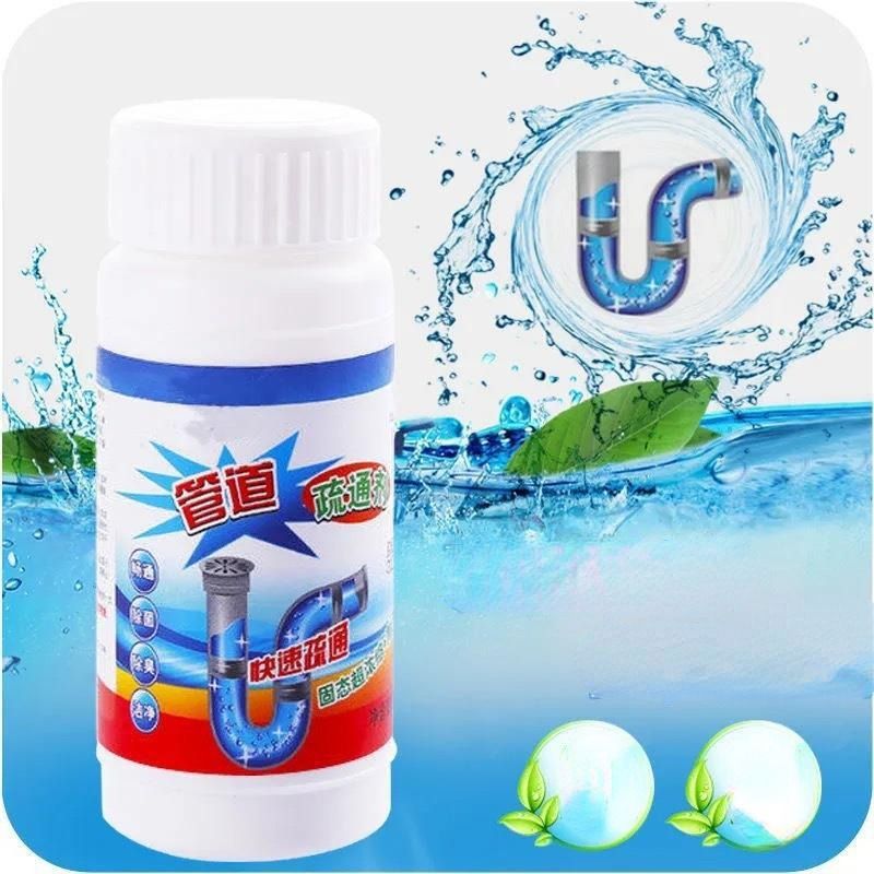 Powerful Sink Drain Cleaner Powder Cleaning Tool Super Clog Remover Toilet Plunger Tools Bathroom Wash Basin Cleaning
