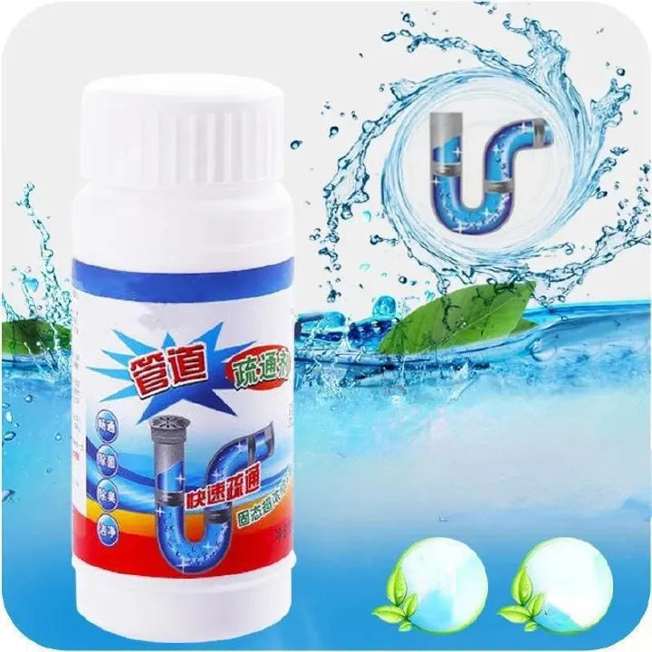 Powerful Sink Drain Cleaner Powder Cleaning Tool Super Clog Remover Toilet Plunger Tools Bathroom Wash Basin Cleaning