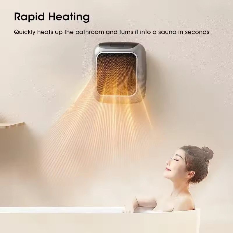Portable Electric Heater Small Solar Energy Saving Fast Heating Bedroom Heater Home Use Warming Device Compact Size