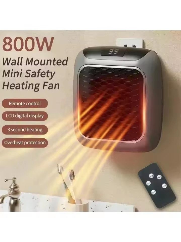Portable Electric Heater Small Solar Energy Saving Fast Heating Bedroom Heater Home Use Warming Device Compact Size