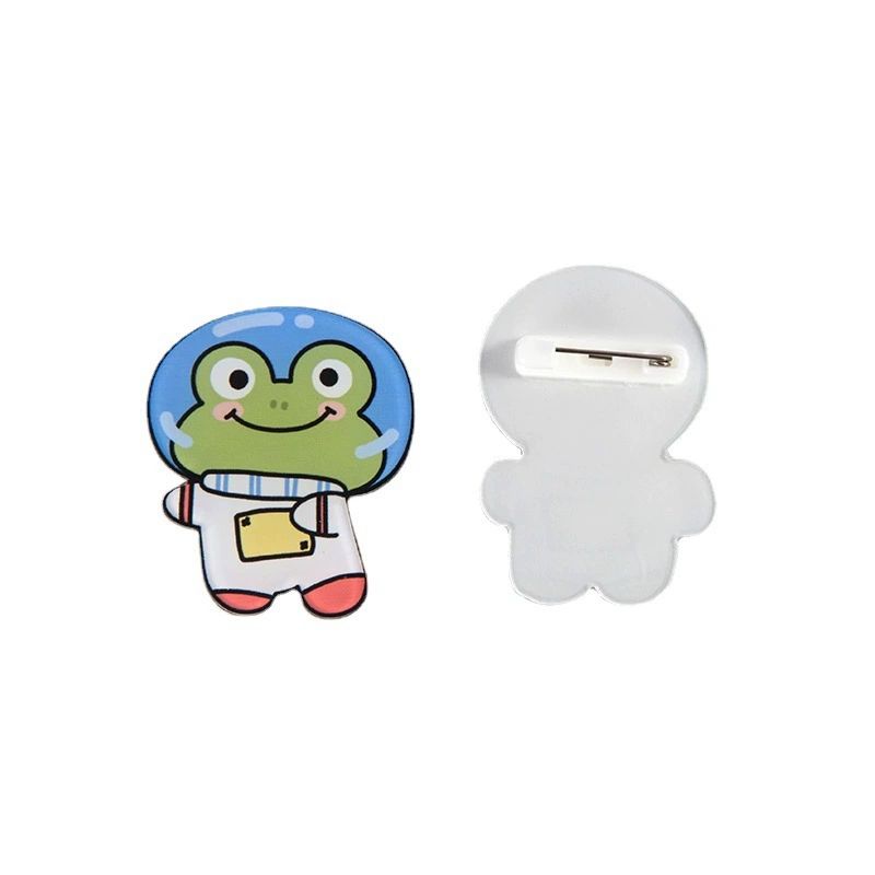 15 pieces of kawaii cartoon animal acrylic pins and aesthetic brooches for children's bags, backpacks, hats, jackets, backpacks, and backpack accessories.