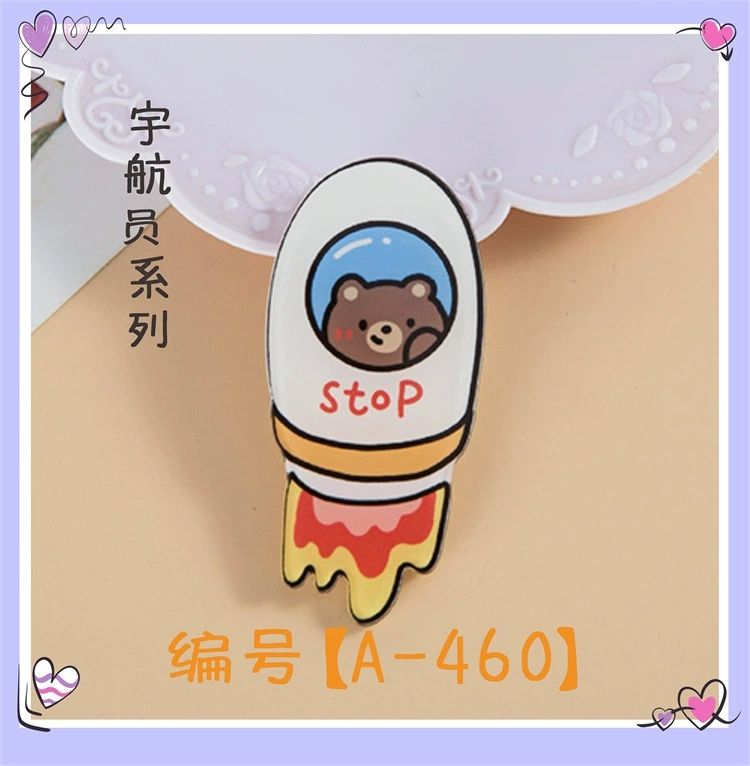 15 pieces of kawaii cartoon animal acrylic pins and aesthetic brooches for children's bags, backpacks, hats, jackets, backpacks, and backpack accessories.