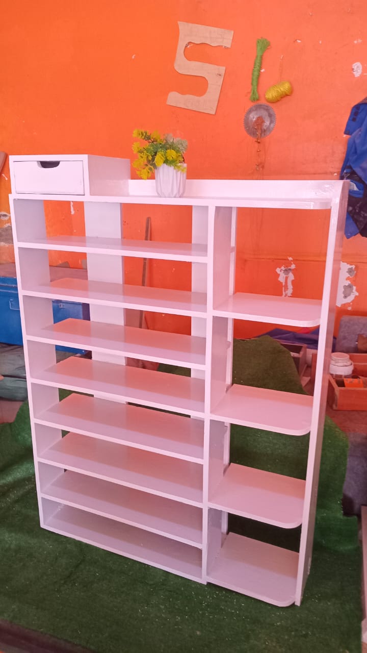Modern wooden high quality shoe rack