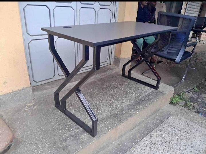 Office Desk 1.2Metres  Comfortable For Home Office White , gray