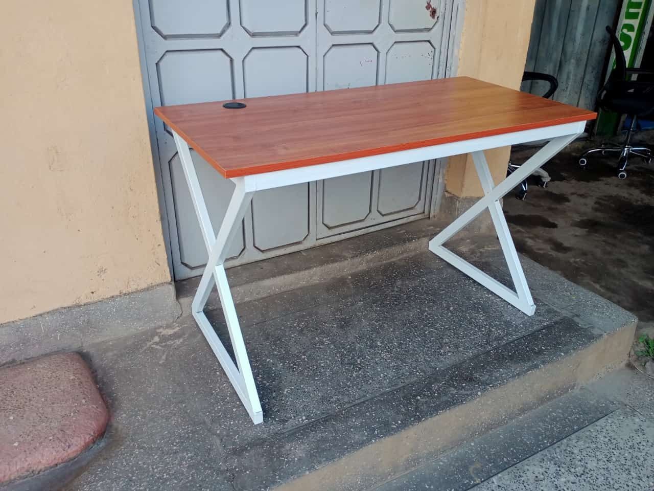 Office Desk 1.2Metres  Comfortable For Home Office White , gray