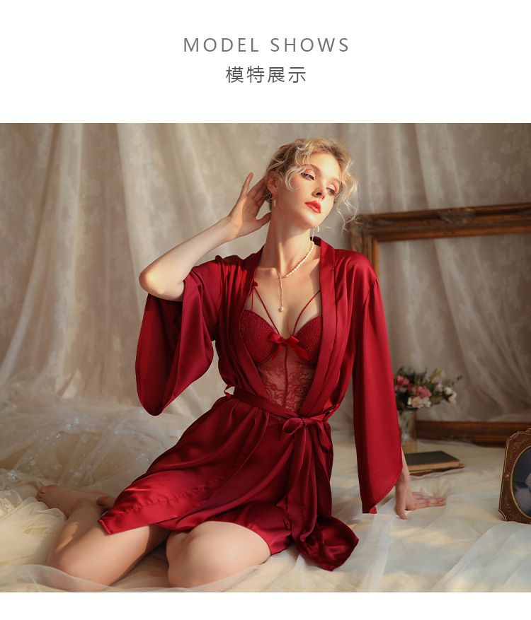 sexy backless underwear slip dress mature women lingerie underwire push up new design sexy lace wedding night underwear