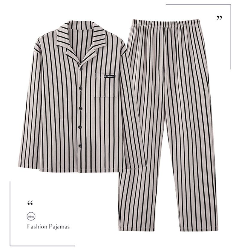 New Technology Professional Manufacturing  Cotton Pajamas Adult Pajamas For Long Sleeves Sleep Wear man Pajamas Set