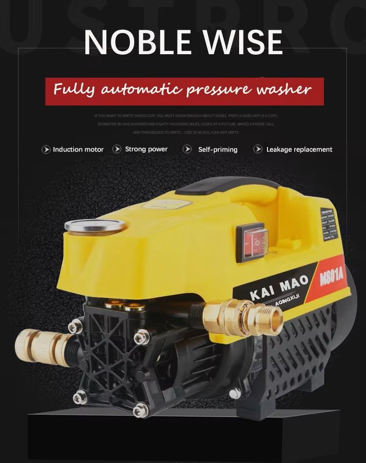 High pressure washer pump car wash 220V 8-10MPA car wash pump portable car wash cleaning pump