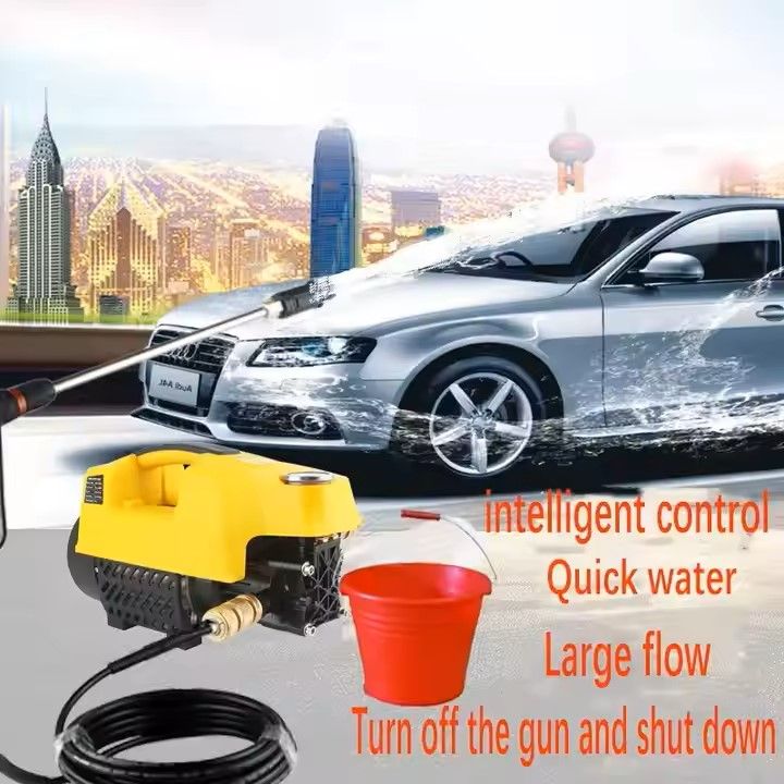 High pressure washer pump car wash 220V 8-10MPA car wash pump portable car wash cleaning pump