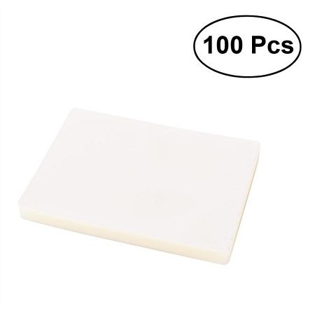 100pcs ID Laminating Films Identity Card Laminating Pouches