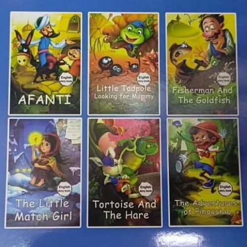 6pcs English Story Books Education English Storybook Set For Kids-Fun,School, Bedtime
6pcs-Kids Storybooks Kids Bedtime Story educational Books Little Red Ridding Hood Snow White Beauty and the Beast