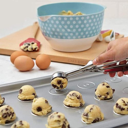 Food Grade Stainless Steel Cookie Scooper For Baking Ice Cream Scoop Spoon Dessert Spoon Scooper icecream server scrapper