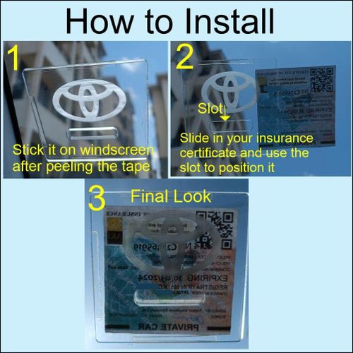 clear insurance pocket Creative Car Insurance Display Pockets, Next Generation Insurance Holders, Car Document Holder, Auto Insurance Pocket, Car Owner