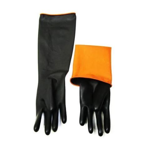 Long lasting Multipurpose Heavy duty Safety Rubber Gloves chemical resistant cleaning working gloves