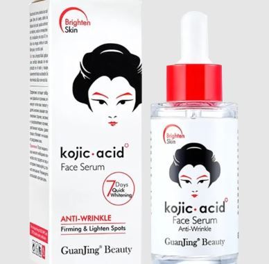 Kojic Acid Face Serum For Anti Wrinkle Niacinamide Facial Serum Brighten Moisturizing Essence Skin Care anti dark spots  Hyaluronic Acid Serum