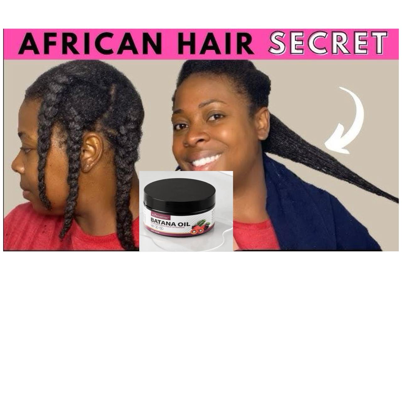 Grow long hair Organic Batana Oil hair mask for Hair Growth 100% Unrefined Batana hair growth Oil for Scalp Health, Thicker Hair & Split Ends Repair Natural & Pure for long healthy hair