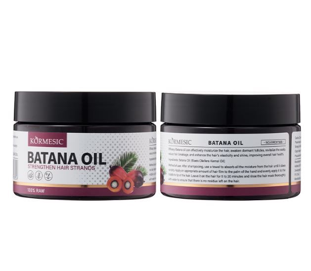 Grow long hair Organic Batana Oil hair mask for Hair Growth 100% Unrefined Batana hair growth Oil for Scalp Health, Thicker Hair & Split Ends Repair Natural & Pure for long healthy hair
