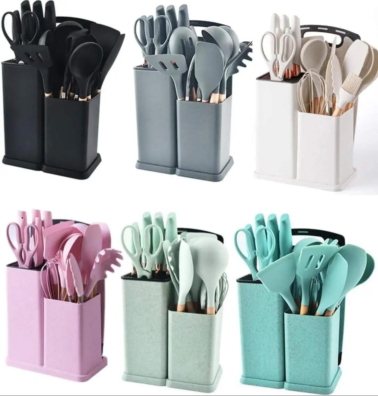 🔥✨ PROMOTION SALES PRICE! ✨🔥🥄🍳 19PCS SILICONE SPOON SET 🍳🥄Upgrade your kitchen with this complete and stylish utensil set—perfect for safe, easy, and modern cooking!