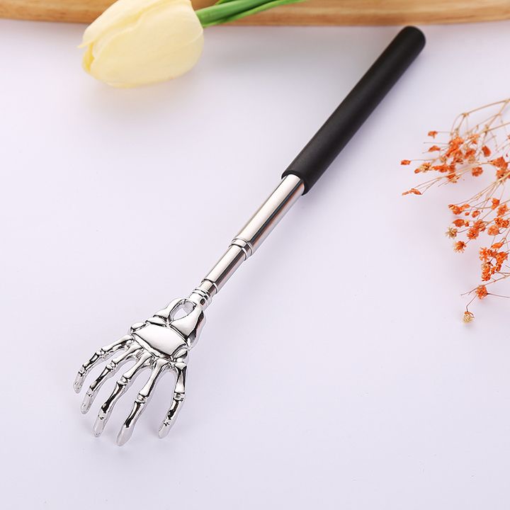 Telescoping Back Scratchers Metal Claw Eliminating Back Itching Extendable Back Massagers Easy to Carry Multicolour Available