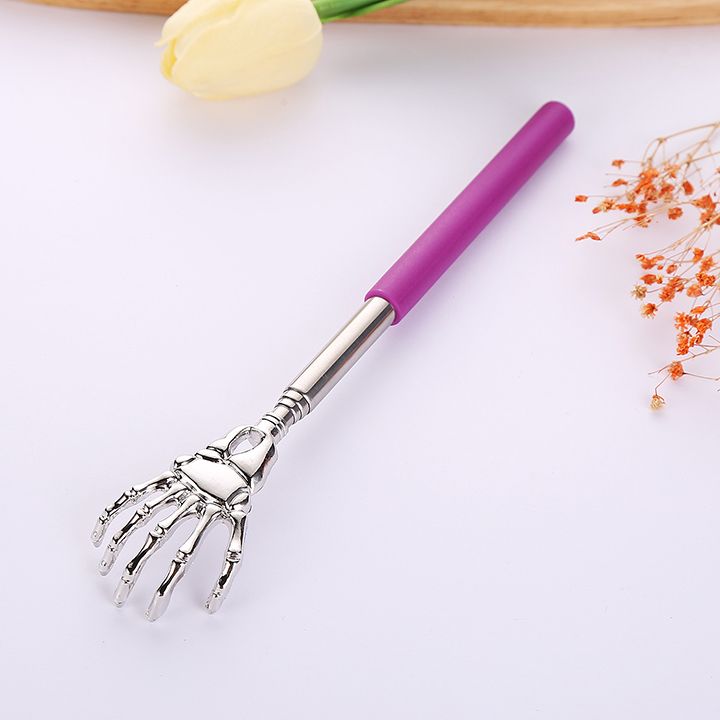 Telescoping Back Scratchers Metal Claw Eliminating Back Itching Extendable Back Massagers Easy to Carry Multicolour Available