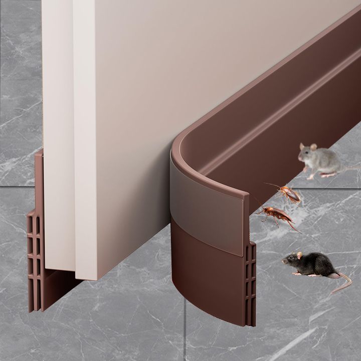 100CM Under Door Draft Stoppers Self-adhesive Door Bugs Dust Blocker Durable Thick 3D Chambers Strong Glue Space Sealer Door Sealing Strip