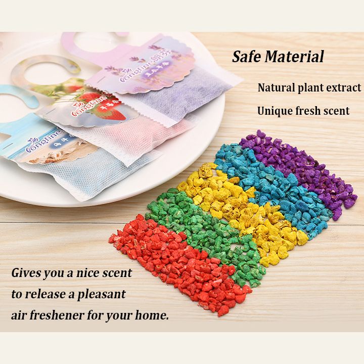 20 Packs Home Fragrance Sachets Long-Lasting Air Freshener for Drawer and Closet Drawer Deodorizers Fresh Scents Incense Sachets Bags