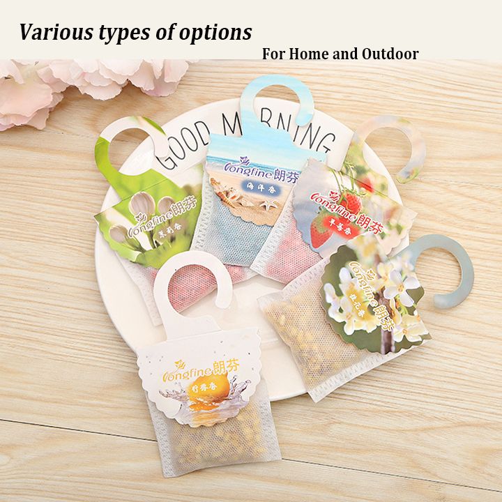 20 Packs Home Fragrance Sachets Long-Lasting Air Freshener for Drawer and Closet Drawer Deodorizers Fresh Scents Incense Sachets Bags