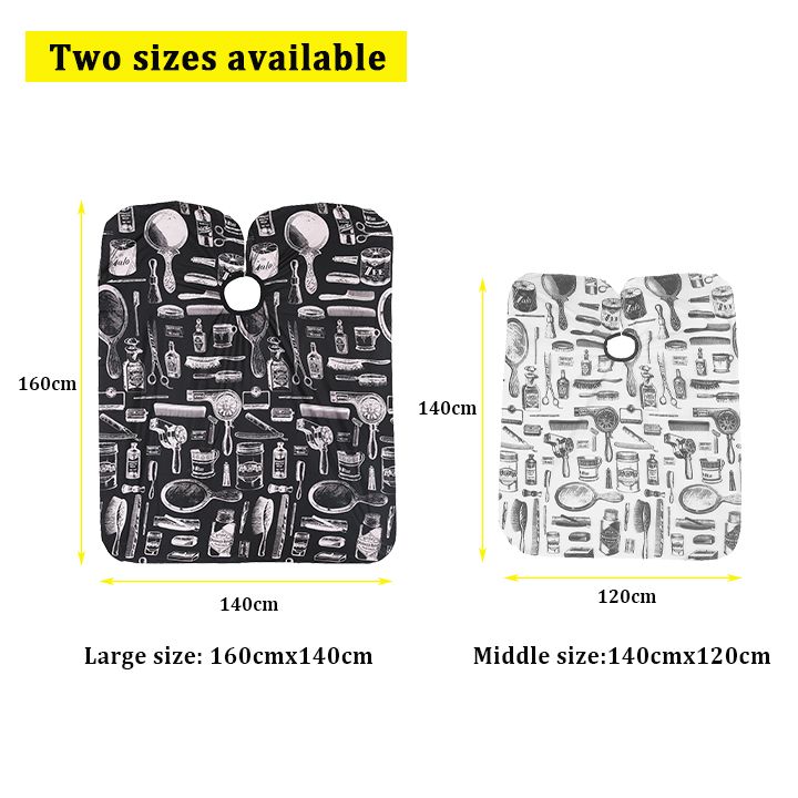 Professional Salon Hairdressing Capes Apron Portable and Reusable Haircut Cape Salon Barber Cape for Men, Women and Kids