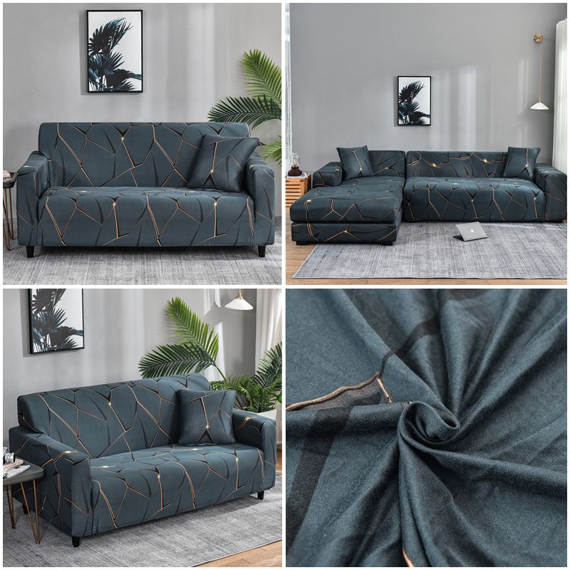 Sofa Slipcover Sofa Cover 1/2/3/4 Seater Size Home Decor Stretch Fabric Pattern Elastic Chair