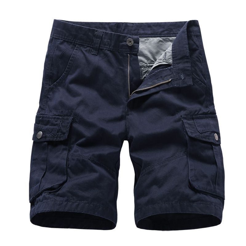 Sweat Runningeuropeanocket Short Pants 100% Cotton Cargo Shorts Pattern Board Shorts Grey Print Casual Wholesale MblacksummerShorts
