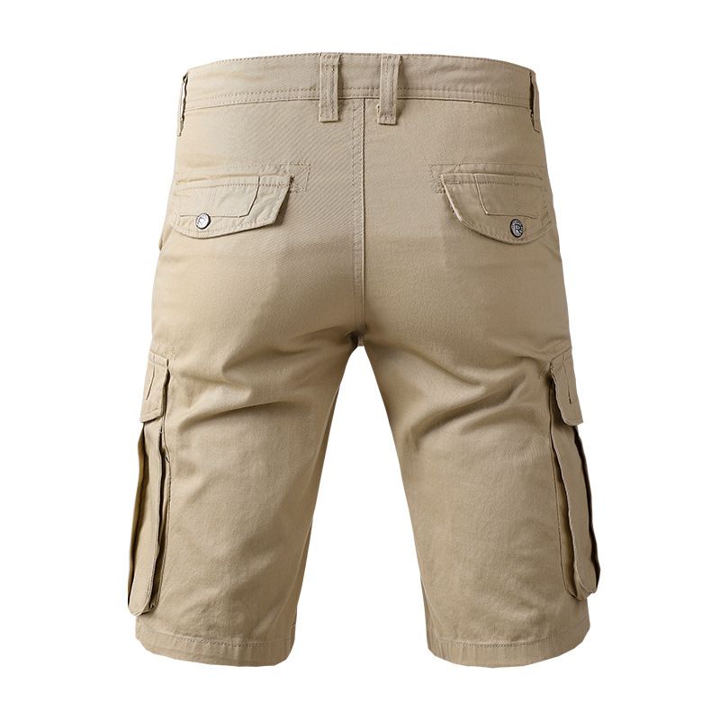 Hot Selling Jeans Cotton Summer Multi Pockets Short Pants Casual 6 Pocket Cargo Shorts For Men With Customize   Shorts