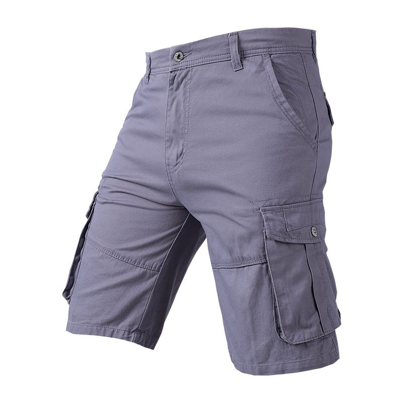 Hot Selling Jeans Cotton Summer Multi Pockets Short Pants Casual 6 Pocket Cargo Shorts For Men With Customize   Shorts