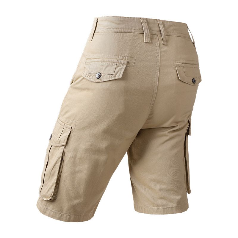 Hot Selling Jeans Cotton Summer Multi Pockets Short Pants Casual 6 Pocket Cargo Shorts For Men With Customize   Shorts
