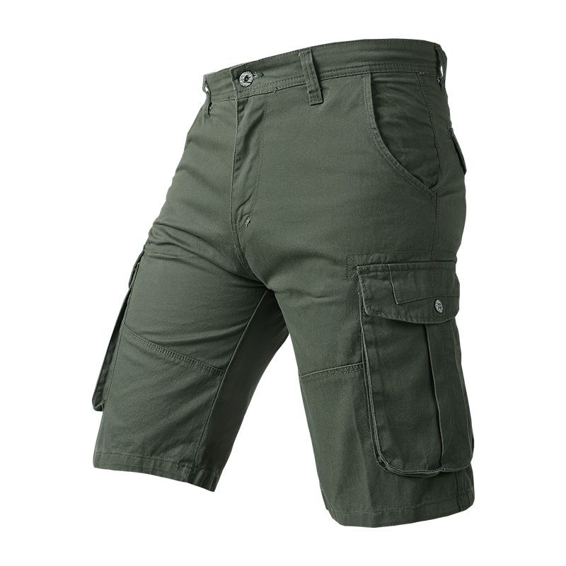 Hot Selling Jeans Cotton Summer Multi Pockets Short Pants Casual 6 Pocket Cargo Shorts For Men With Customize   Shorts