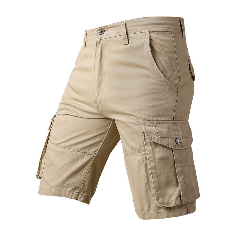 Hot Selling Jeans Cotton Summer Multi Pockets Short Pants Casual 6 Pocket Cargo Shorts For Men With Customize   Shorts