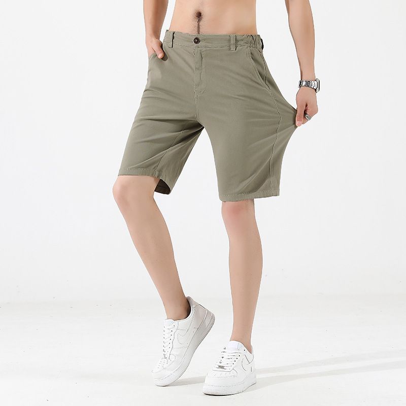 men's cargo pant side pockets cotton blend stretchy sweaty wicking breathable trouser soft cozy outdoor hiking sport men's short