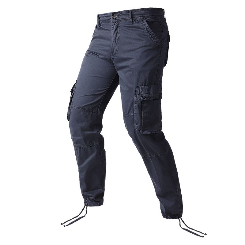 Men's Overall Workout Wear Straight Cargo Pants Men Outdoor Track Cotton Washed Dance Hiking Overall Trousers  Jeans