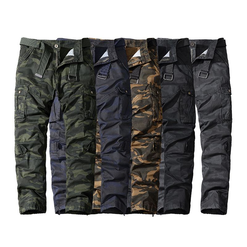 Mens Jogger Hunting Camouflage Camo Man Cargo Pants Cargo Pants High Street Cargo Pants Jeans