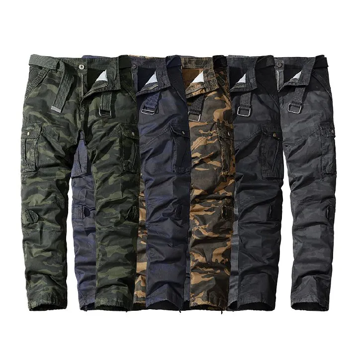 Mens Jogger Hunting Camouflage Camo Man Cargo Pants Cargo Pants High Street Cargo Pants Jeans