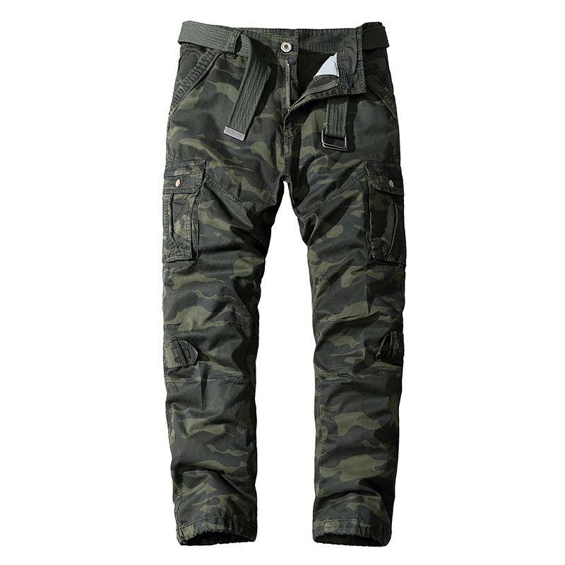 Camouflage Cargo Pants High Quality Men's Casual Pants Male Tactical Trousers Multi-Pocket Fashions Trousers For Men Jeans