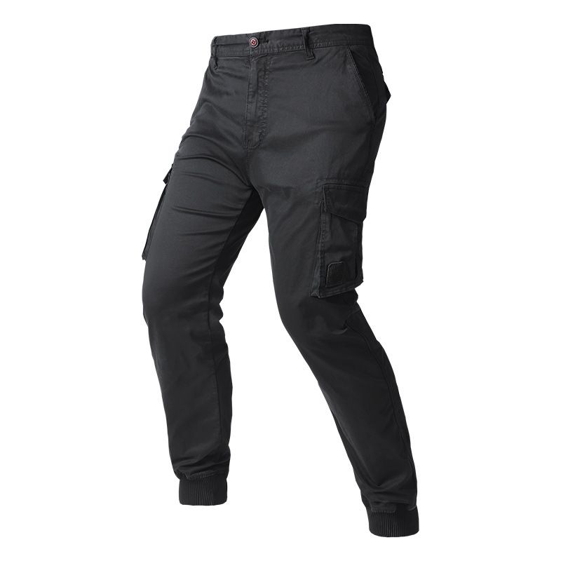 100% Cotton Men's Cargo Pants 2021 Causal Outdoor Multi Pockets Hip Hop Pants Cargo Jeans