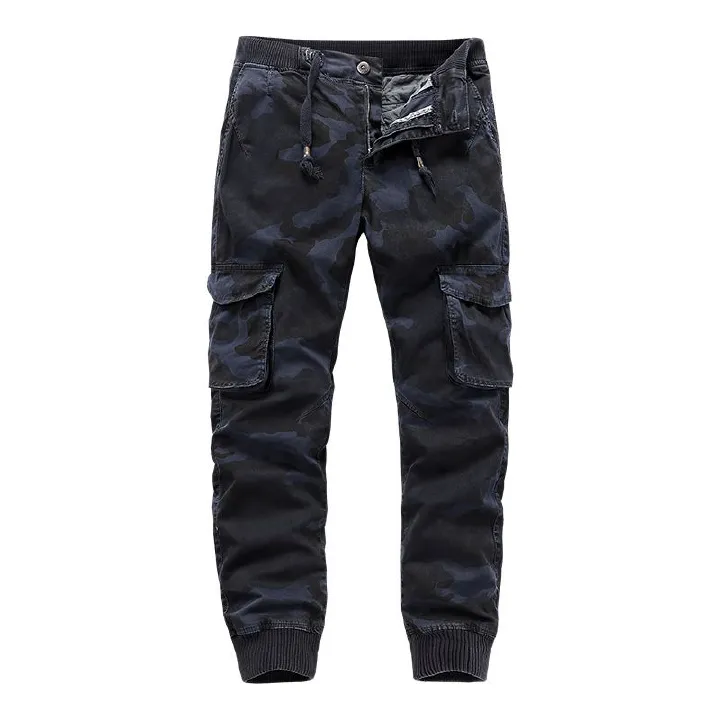 New Streetwear Custom men's Harem track Pants Casual Skinny Jogger Cargo Pants  Jeans
