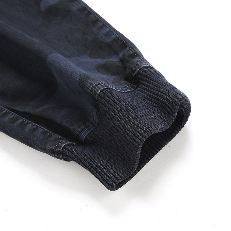 New Streetwear Custom men's Harem track Pants Casual Skinny Jogger Cargo Pants  Jeans