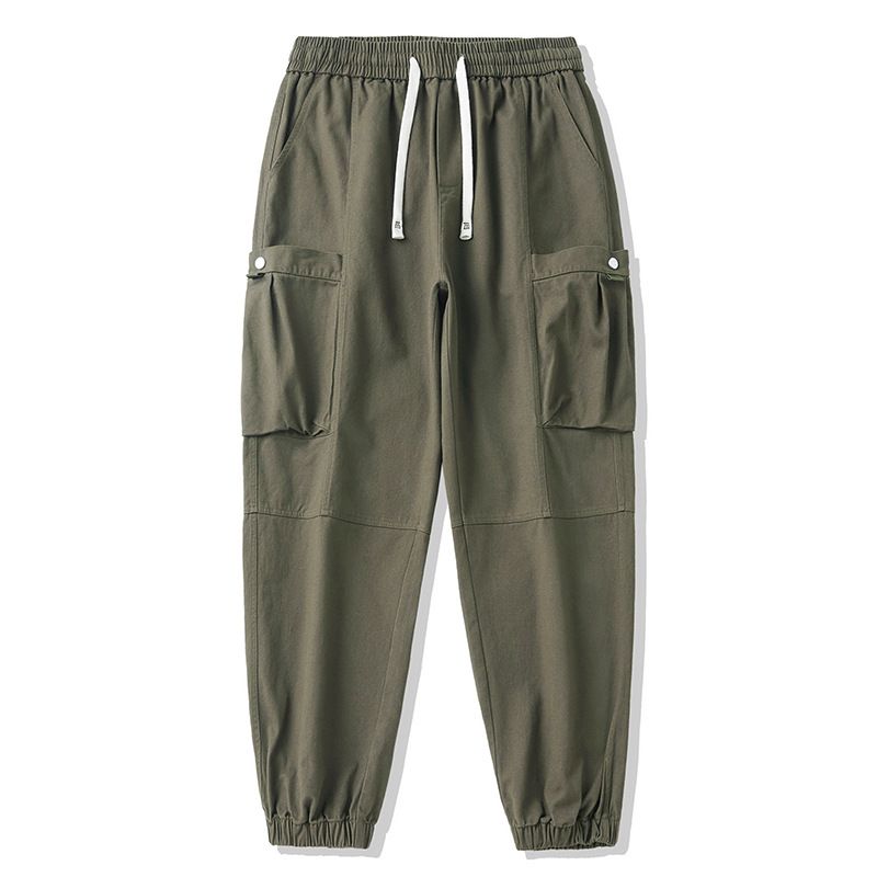 fashion Loose Fit Wide Legged Trousers Urban Streetwear Baggy Mens Cargo Pants with multi pocket  Jeans