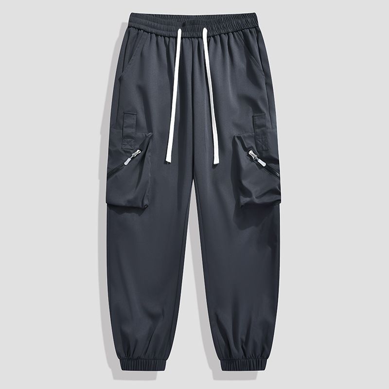 Vintage Cargo Pants Men's Autumn and Winter Tapered Loose Ankle Pants Men's Summer Casual Pants  Jeans