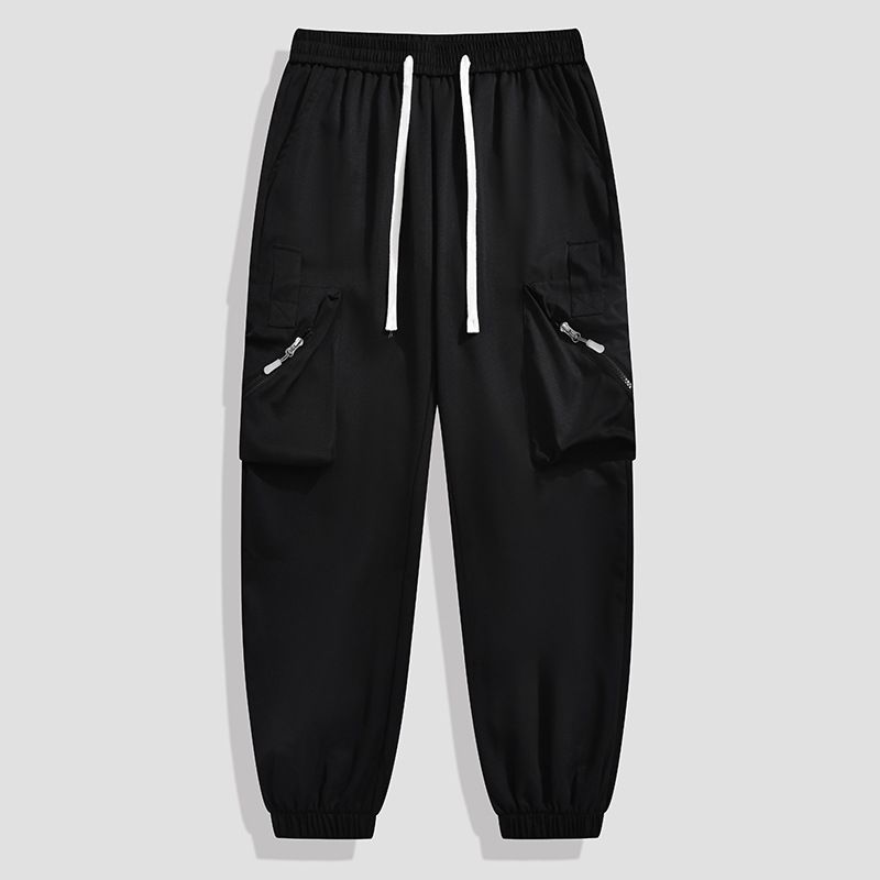 Vintage Cargo Pants Men's Autumn and Winter Tapered Loose Ankle Pants Men's Summer Casual Pants  Jeans