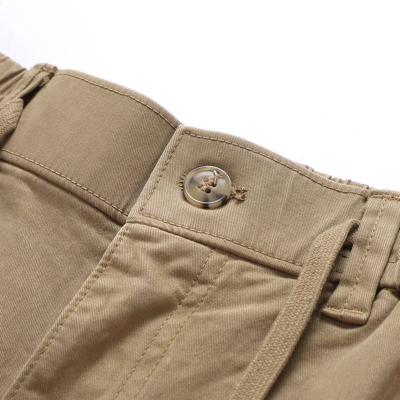 Men Casual Joggers Pants Solid Thin Cargo Sweatpants Male Multi-pocket Trousers New Mens Sportswear Hip Hop Harem Jeans