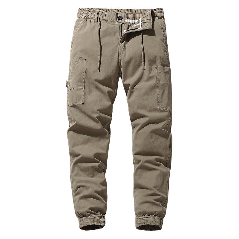 Wholesale Men Cargo Jogging Stacked Pants Custom Trousers Running Blank Joggers Track Cargo Pants For Men  Jeans