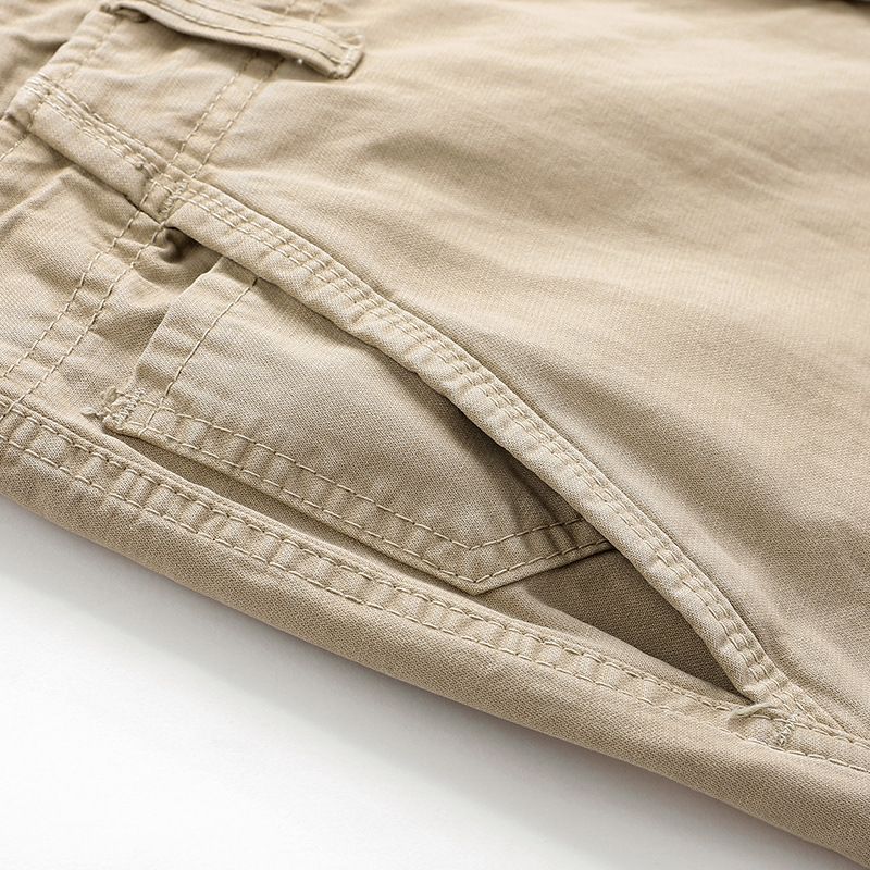 New Design Loose Fit Fashion Casual Cotton Cargo Multiple Pocket Long Men Cargo Pants  Jeans