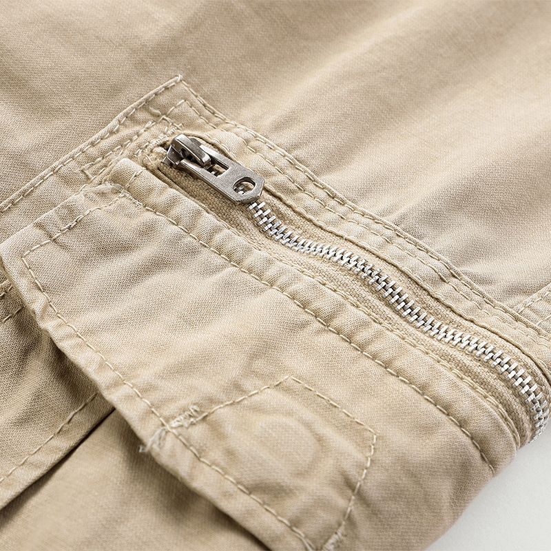 New Design Loose Fit Fashion Casual Cotton Cargo Multiple Pocket Long Men Cargo Pants  Jeans